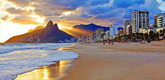 Strände von Rio de Janeiro Brasilien