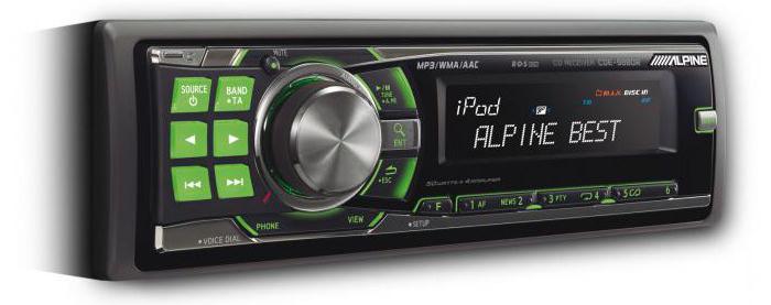 auto-rádio alpine cde 9880r