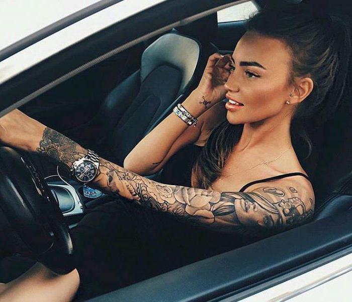 the most beautiful naked girls with tattoos the world