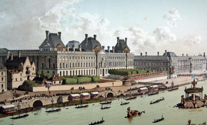 Луврский palácio em Paris