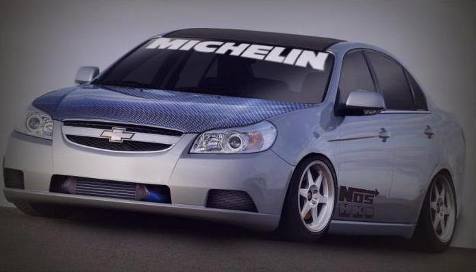 grille Chevrolet Epica tuning