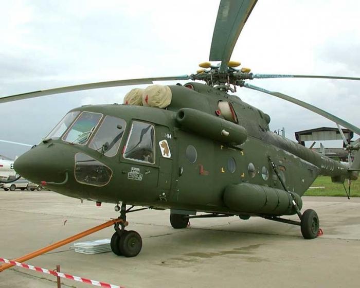 俄罗斯直升机的照片