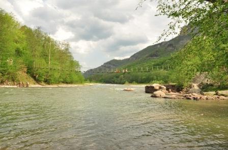 laba el río en el territorio de krasnodar