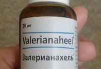 «Валерианахель»: kullanım talimatları. Hakkında yorumlar гомеопатическом aracı