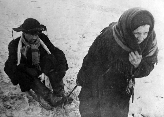 rations of bread in the besieged Leningrad