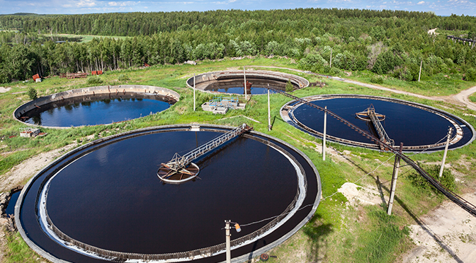 the wastewater treatment System