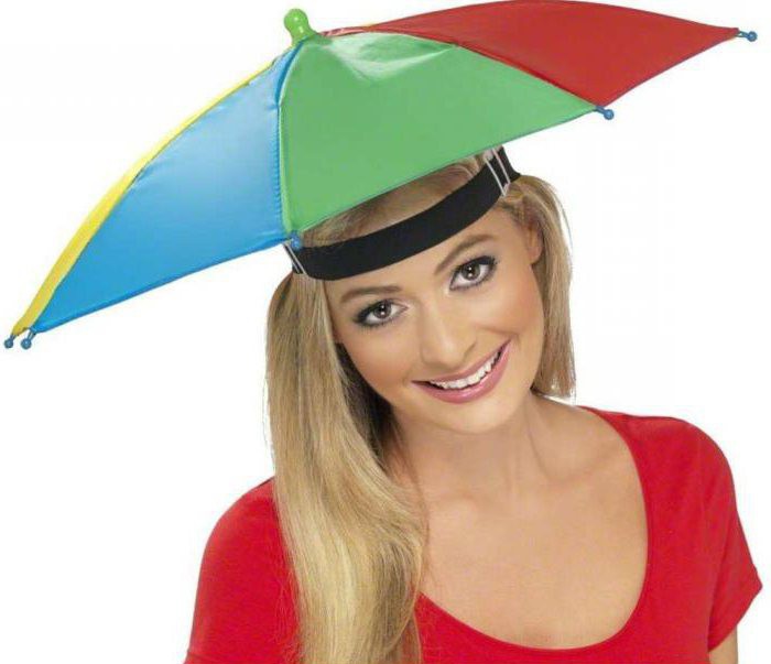 chapéu-guarda-chuva