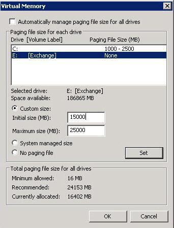 how to move the paging file
