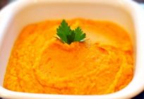 Cómo preparar puré de морковное: recetas