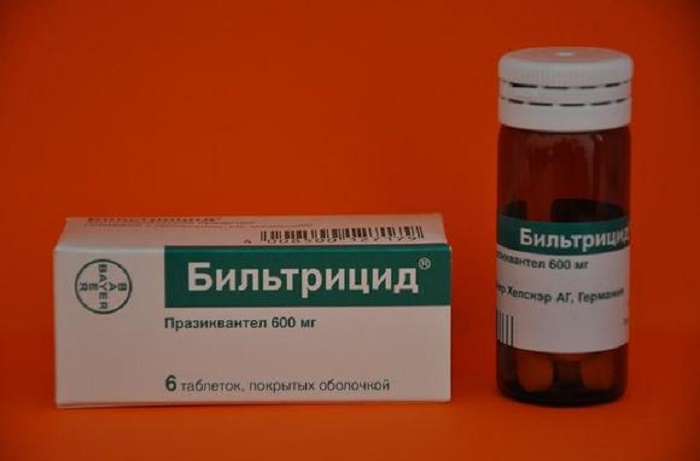 Антигельминтный препарат "Бильтрицид"