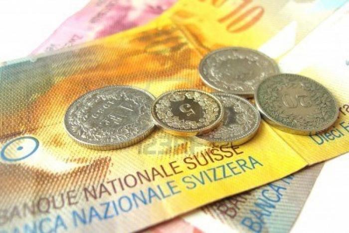 швейцарскія франкі