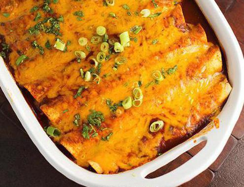 enchiladas with meat