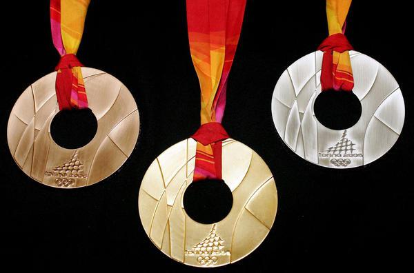オリンピック金メダル写真