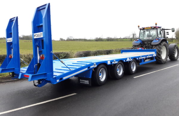 Cargo low loader trailers