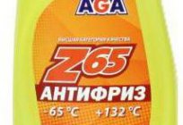 AGA (anticongelante): características. A escolha do líquido de arrefecimento