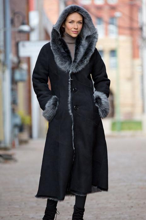 women's sheepskin coats from Turkey photo