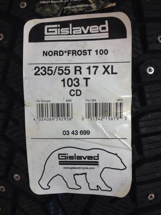 gislaved pneus nord frost 100 comentários