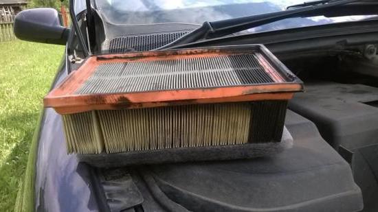 air filter replacement VAZ 2114