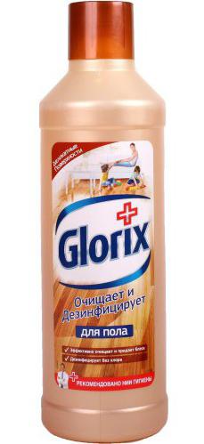 Reinigungsmittel глорикс für Boden-Feedback