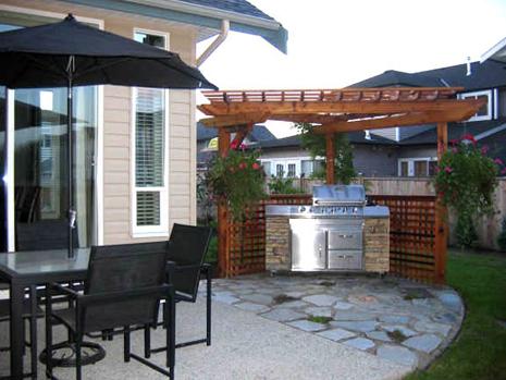 grill with canopy photo