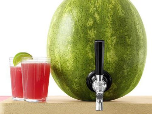 Wassermelone mit Wodka