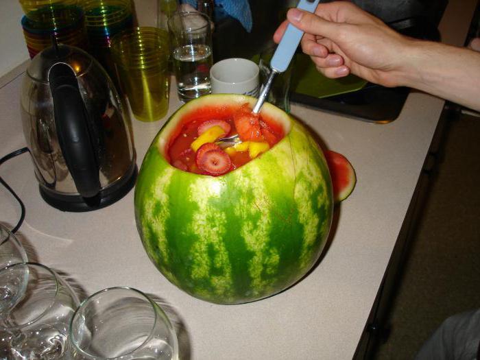Tinktur aus Wassermelone mit Wodka