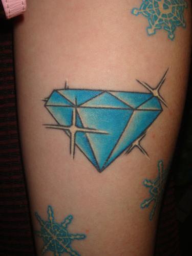 tatuaż diament wartość