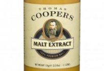 Malt extracts for beer