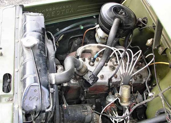el Motor del GAZ-51