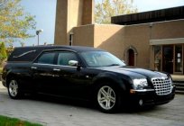 Sedan, carro funerário e serviço de limousine Chrysler 300C e tudo o mais interessante é a única americano carro