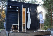 Shed roof for bath with his hands: materials and technology