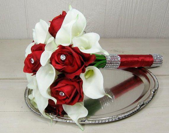 Hochzeit Bouquets weißer Farbe