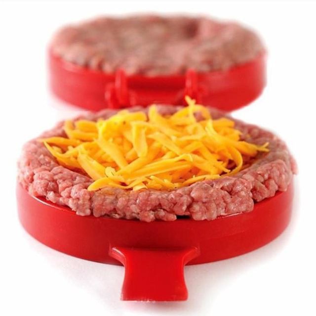  press for forming meatballs with stuffing