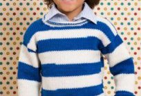 毛衣织：一个简单的模式用于一个孩子