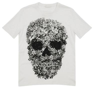 t-shirt with skull