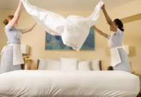 Die amtliche Instruktion Zimmermädchen des Hotels: Aufgaben, Funktionen und Probe