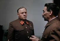Filmi «Savaş Moskova» (1985): aktörler ve rolleri