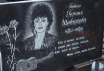 Die sowjetische Sängerin Sheveleva Galina: die Geschichte Ihres Lebens und des Todes