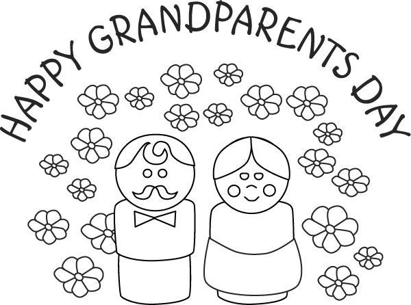 how to draw grandparents