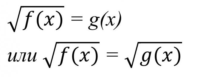 Lösung irrationalen Gleichungen
