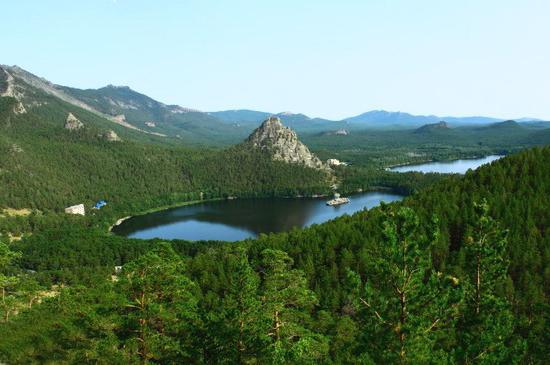 湖博罗沃厄里科哈萨克斯坦