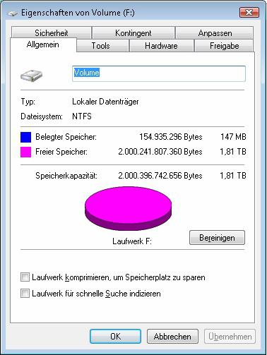 wie viele Gigs in Terabyte