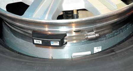 el principio de funcionamiento del sensor de presión de inflado de los neumáticos