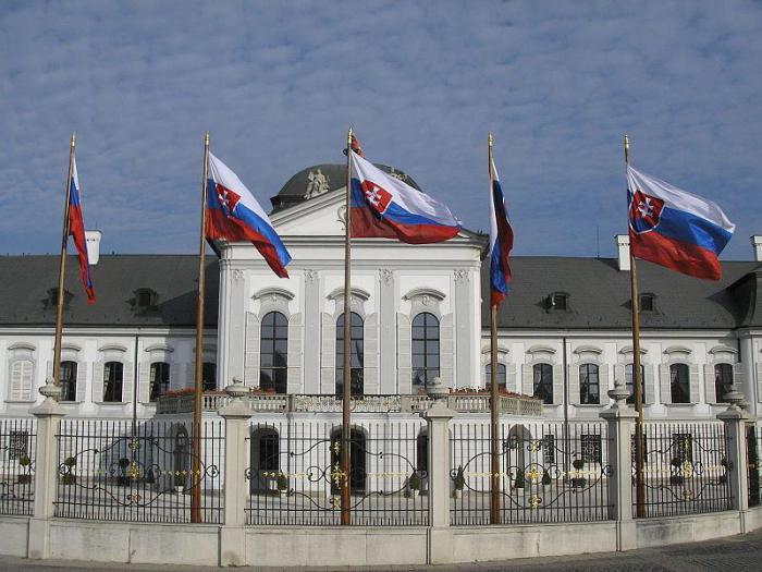 Прапор Словаччини фото