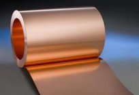 銅板-箔、リボンの製造、性質の応用