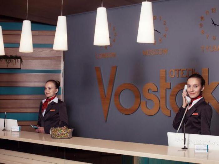 Vostokのホテルの興仕事