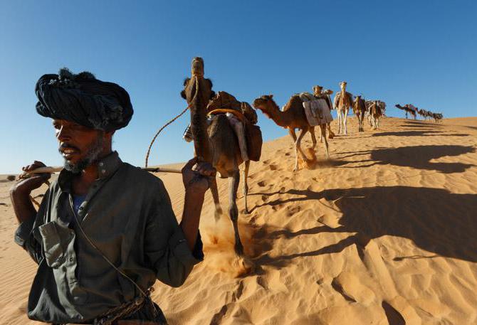एक जनजाति के Tuareg महिलाओं