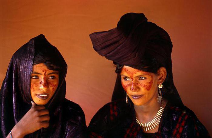 племена туарегів мову