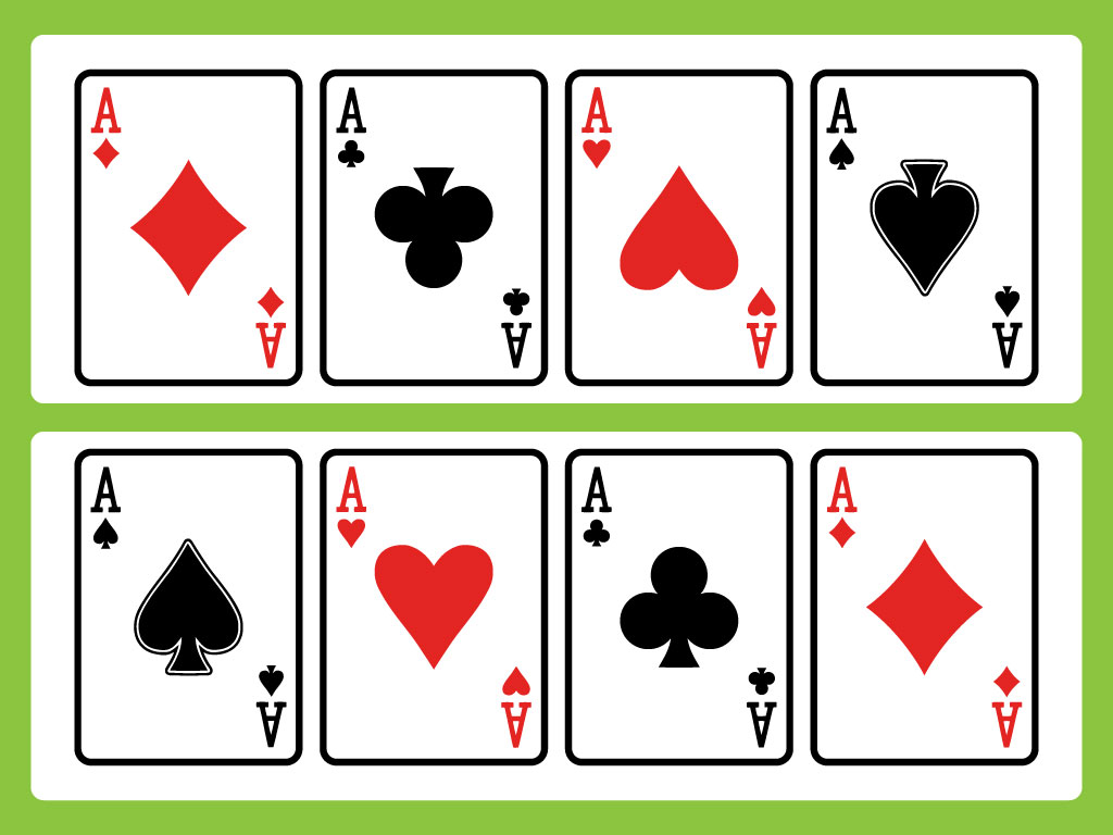 deck of cards - aces
