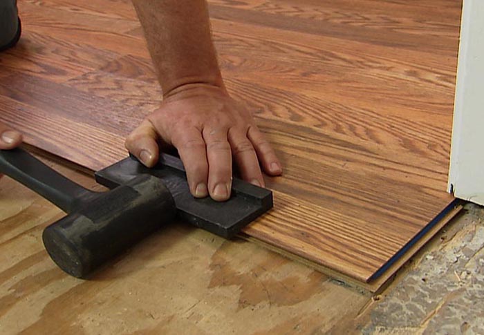 cómo poner suelo laminado en madera